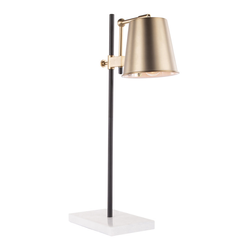 Carlson Adjustable Marble Table Lamp