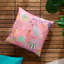 Reef Indoor / Outdoor Pink Square Throw-109318335