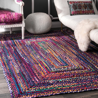 Landyn Cotton Hand Woven Area Rug