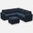 Aubade L-Shaped Modular Storage Sofa Set-685544384