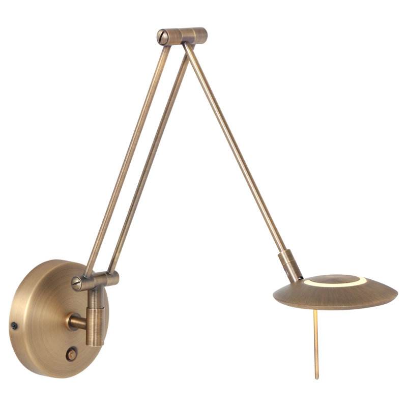 Lorena LED Plug-in Swing Arm Sconce