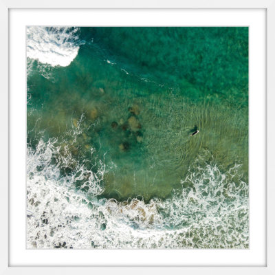 Surf Crash par Karolis Janulis - Photographie de cadre photo sur papier