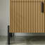 Meuble-lavabo autoportant de 30 po avec lavabo en céramique, tiroirs à extension et mécanisme de fermeture en douceur pour les salles de bain contemporaines de luxe, espaces cannelés fabriqués à la main-1176815876