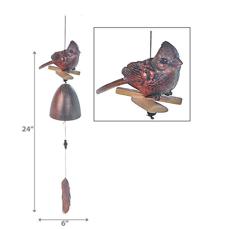 Cardinal Bell avec plume