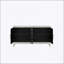 Stronger Vintage Style Buffet Cabinet, Lacquered Accent Storage with 4 Doors, Thickened Sideboard for Entryway and Living Room