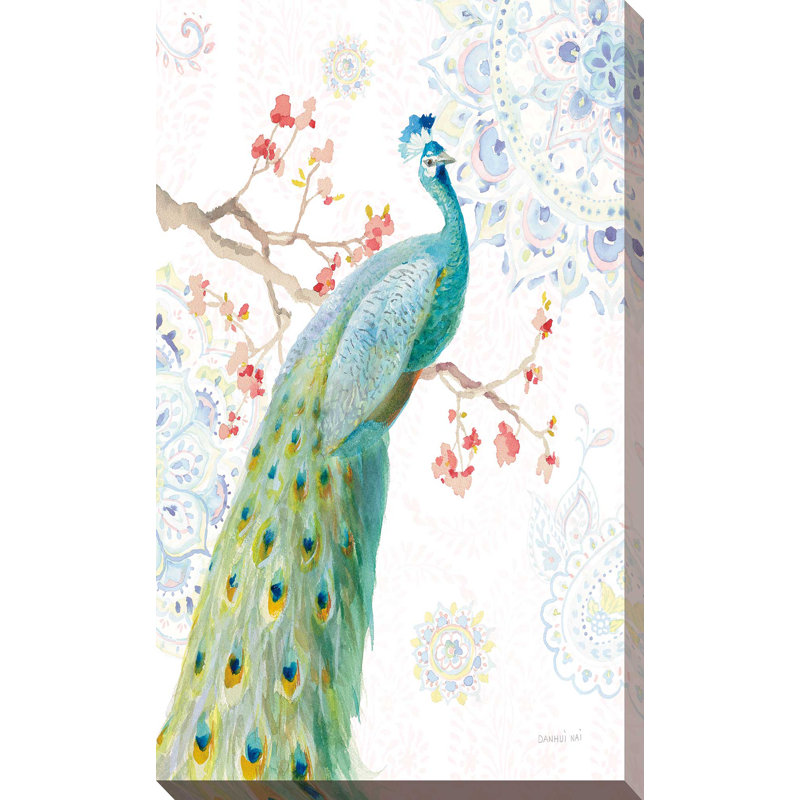 Jaipur I - Impression sur toile, H 30 po x l 18 po x P 1 po, Toile tendue
