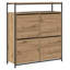 Shoe Cabinet 100 X 34 X 112 Cm Engineered Wood-854568206