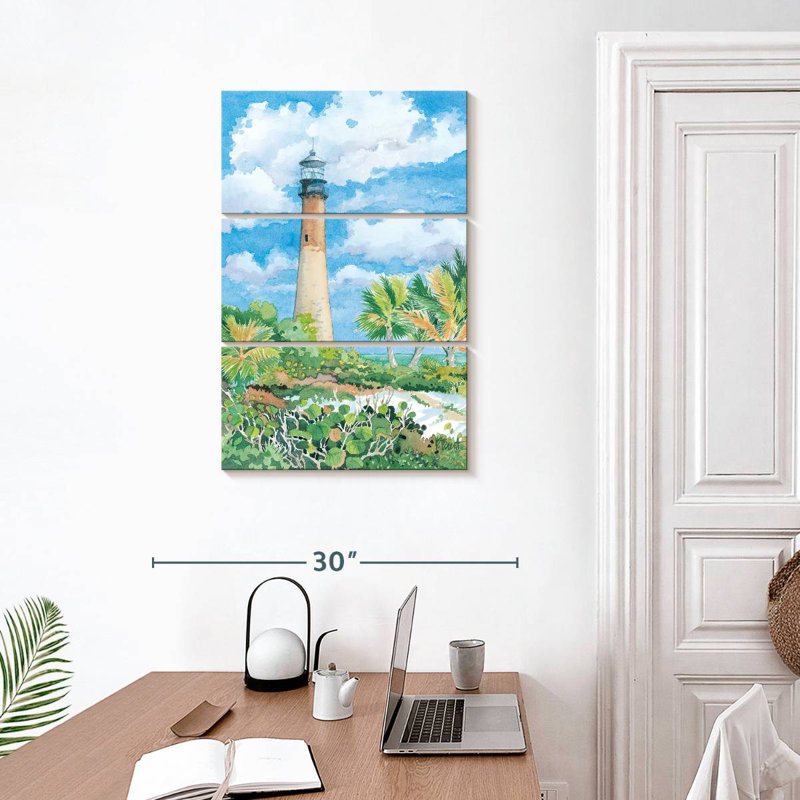 Phare d'Aletra, Cap, Floride, H 32 po x l 20 po