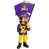 NCAA 3.75" East Carolina Mascot Ornament est en rupture de stock