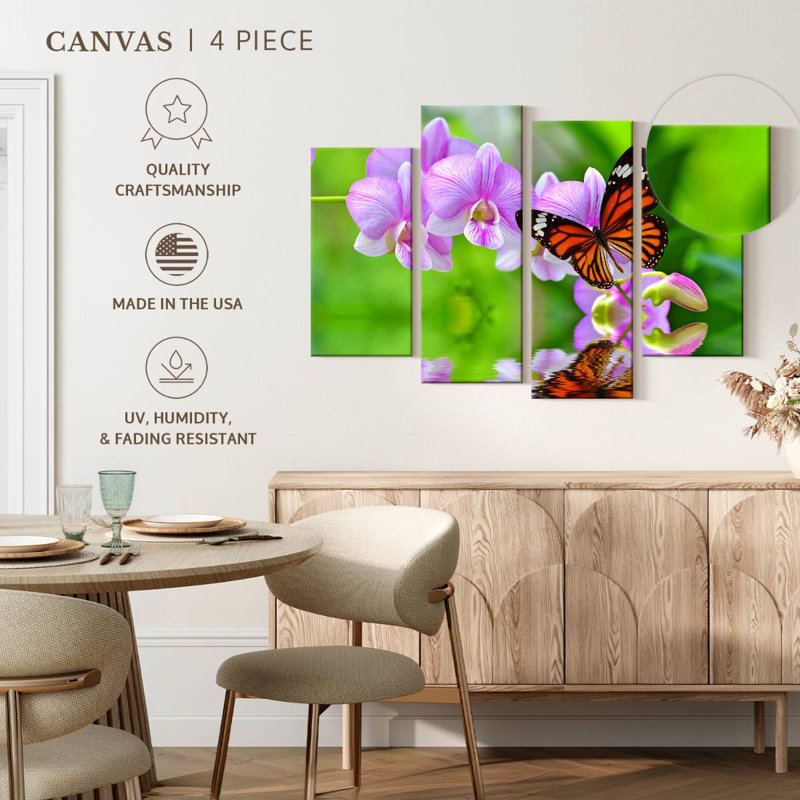 Papillon de printemps Brampt, H 27 po x l 43 po