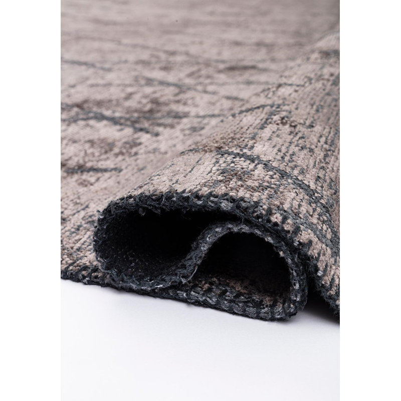 Rapture Geometric Shapes Area Rug in Gray, Rectangle 9'10" x 14'