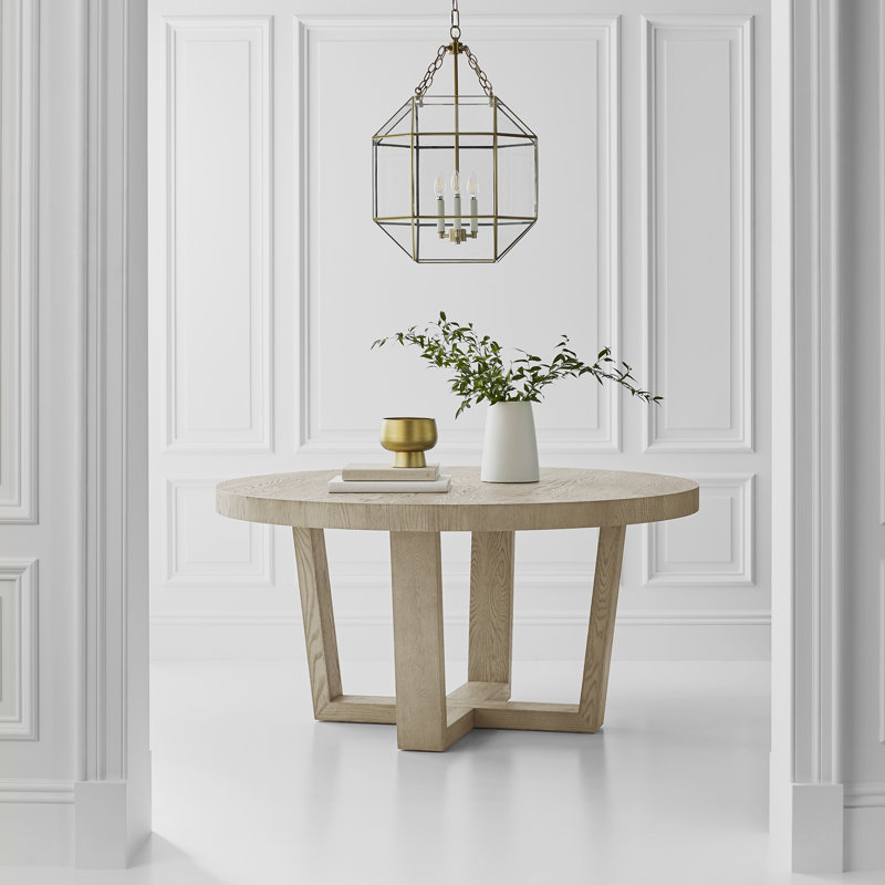 Morrison 3 - Light Pendant, Satin Brass, Clear, 27.25" H x 18.5" W x 18.5" D