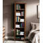 Bibliothèque de rangement américaine en chêne massif Minimalist