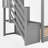 Matelles Kids Twin Over Twin Bunk Bed-1892736841