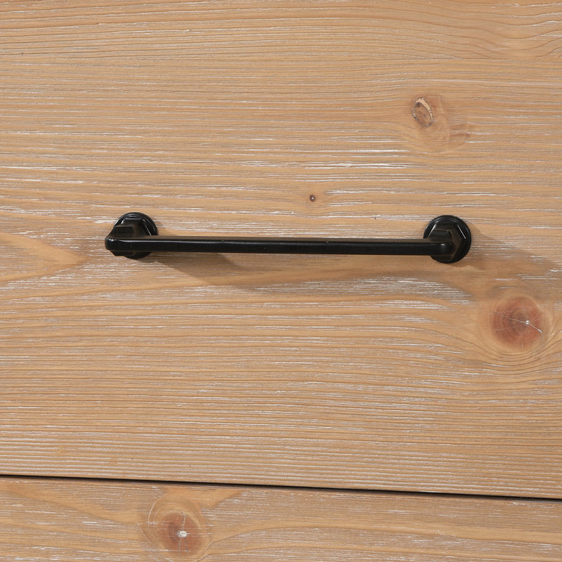 Ensemble de meuble-lavabo simple 36 po , Brun / noir mat