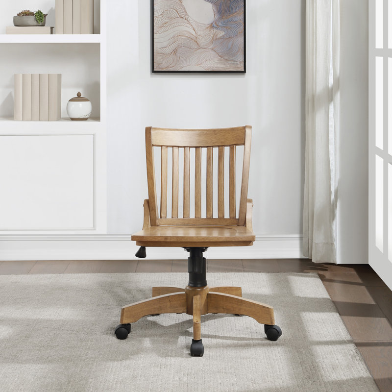 Bankers Chair, No, Fruitwood