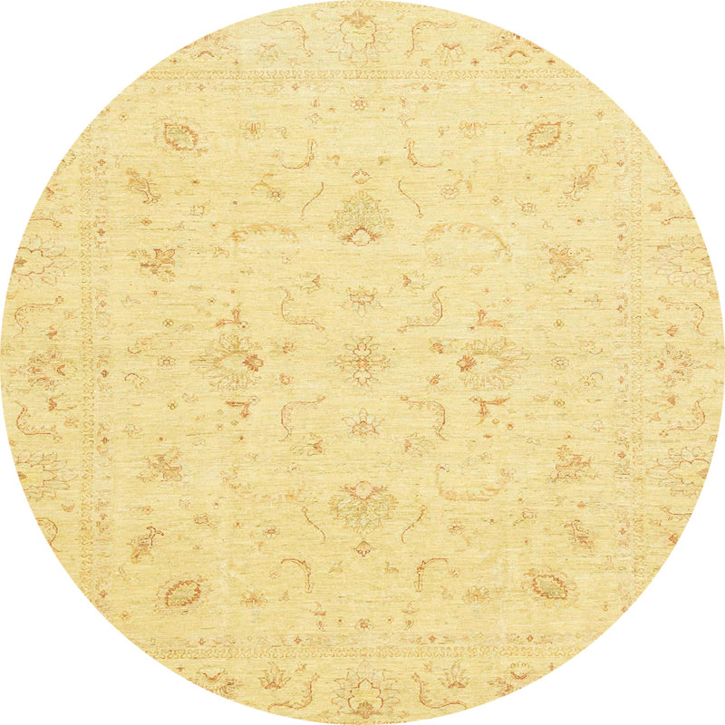 Abstract Indoor Rug, Round 3'
