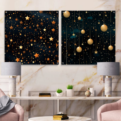 Christena - Abstract Acrylic Wall Art Glass Set Of 2