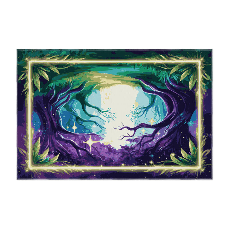 Hidden Haven Indoor And Outdoor Area Rug, Rectangle 4' x 6'