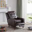 Fauteuil inclinable manuel l 29,53 po en similicuir-1786972581