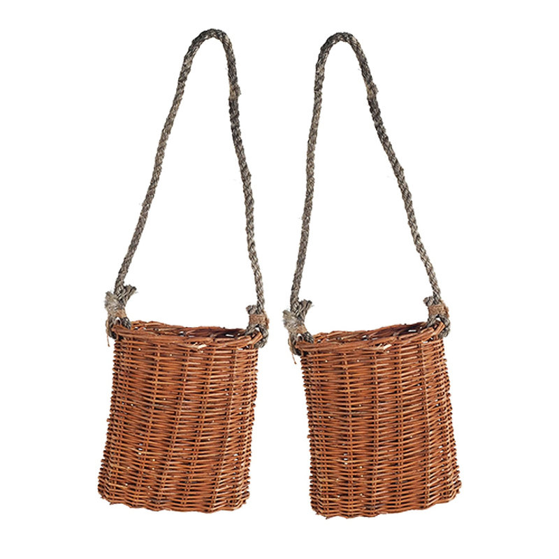 Paniers - Ensemble de 2 - Brun