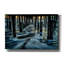 «Under Kitty Hawk Pier» par Rick Berk, art mural sur toile, 40 po x 26 po