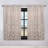  Leaves Pattern Machine Washable 100% Polyester Black Out Curtains with Back Tabs-103688512-103688508