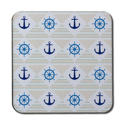 Square 6 Piece Coaster Set