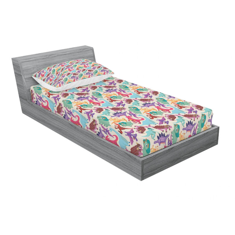 Microfiber Sheet Set, Twin Sheet Set with Fitted Sheet