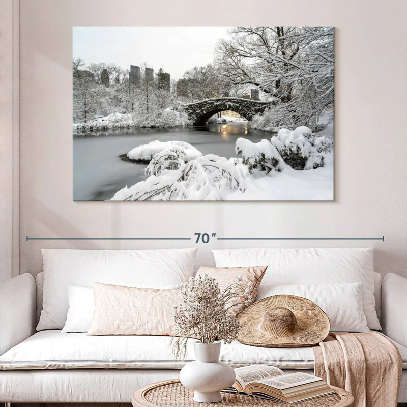 Vanna NYC Central Park Winter, 34" H x 51" W