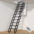 Sellman 9.5 Ft Electirc Attic Ladder Stairs, 31.5*43.31" Pull Down Stairs for Loft Home