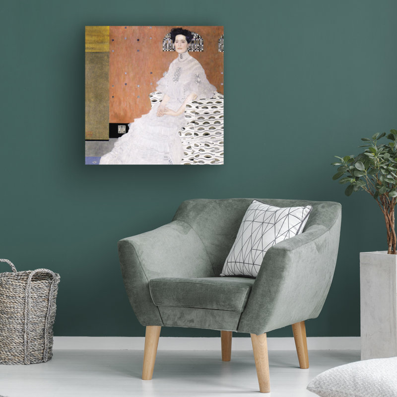 «Bildnis» par William Ritler, impression sur toile, H 35 po x l 35 po x P 2 po
