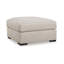 Repose-pieds Balli, carré de 42 pouces, polyester beige chaud Balli