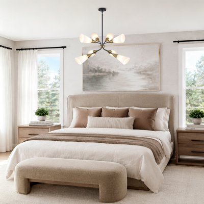 8 - Light Iron Chandelier