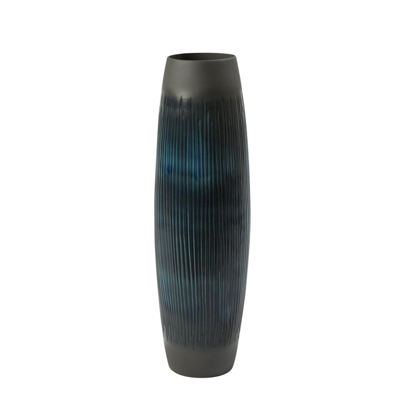 Matchstick Vase-Ink, 24" H x 7" W x 7" D
