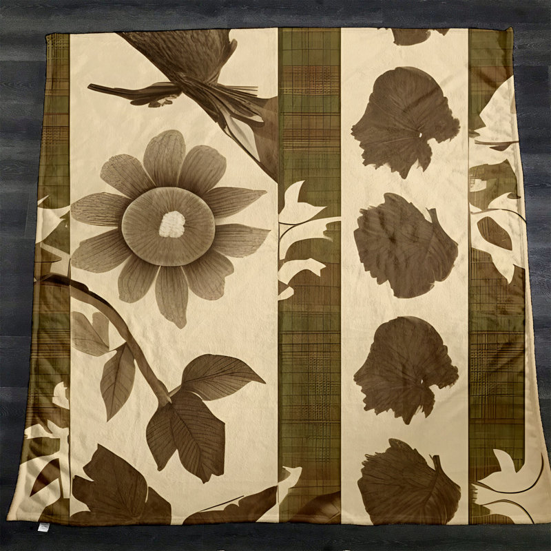Throw Blanket, 51" W x 60" L