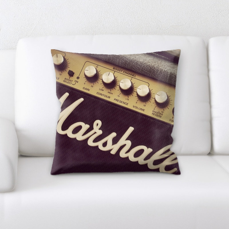 Microsuede Reversible Throw Pillow