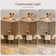 52'' Abs Ceiling Fan Light With Rattan Shade And Remote Control Included