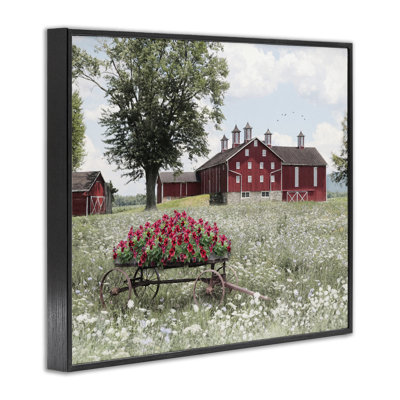 Old Milton Farm Framed Giclee, design by Lori Deiter