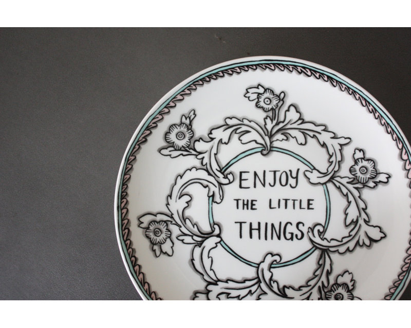 Enjoy Bone China Salad/Dessert Plate