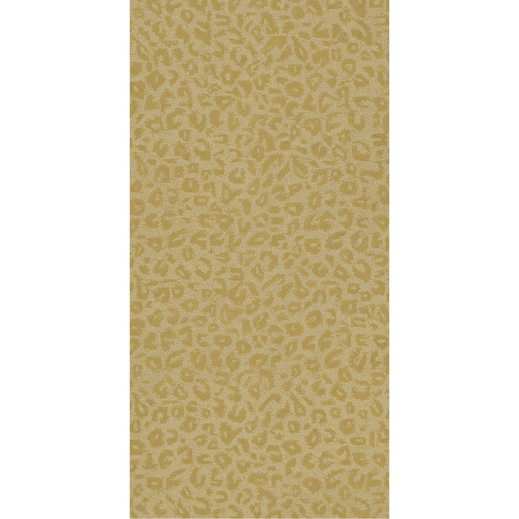 Leopardess Straw Hand-Tufted Responsible Wool Rug
