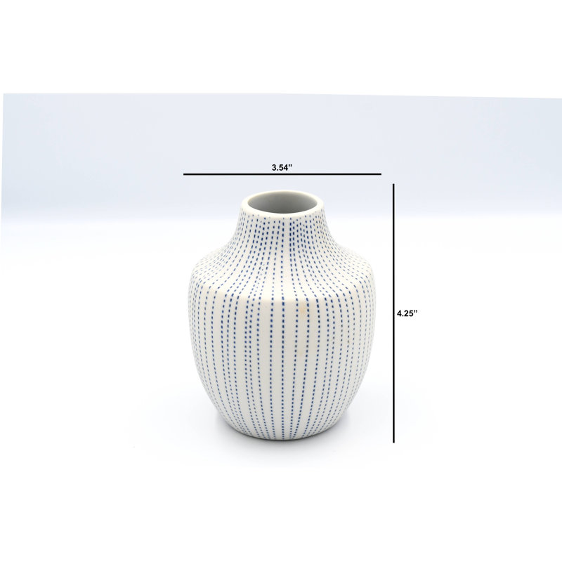 Vase de table Winvian, Bleu