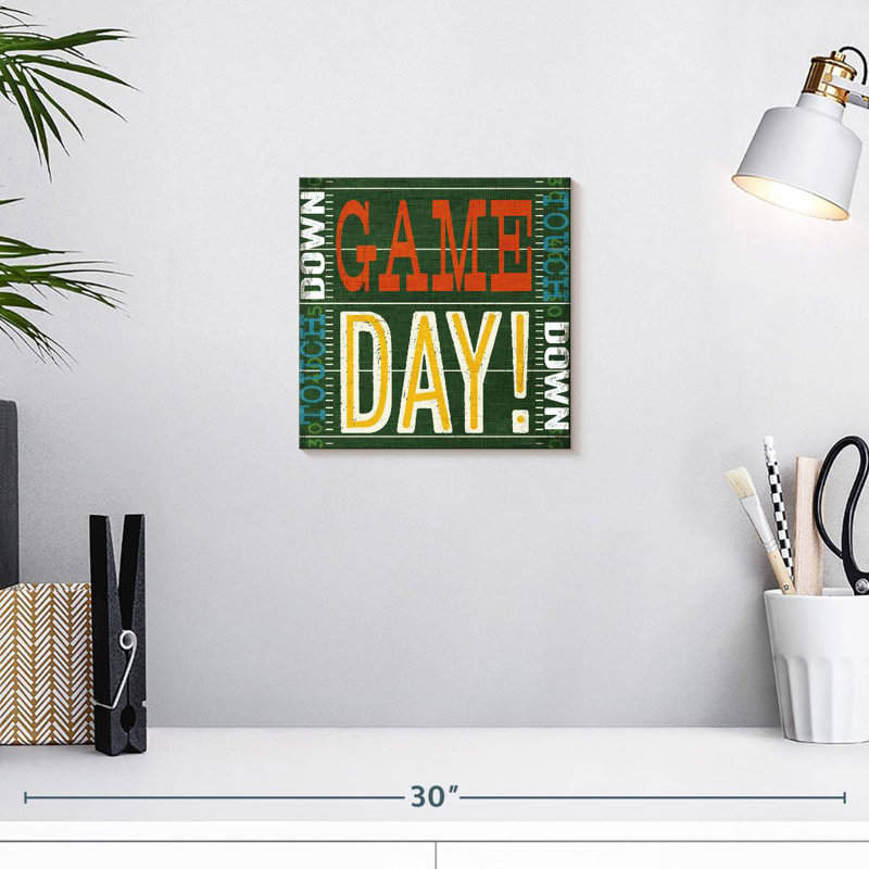 Kema Football Typographie II, H 10 po x l 10 po