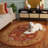 Dunbar Hand Tufted Wool/Cotton/Latex Oriental Rug in Gold/Rust-19268976