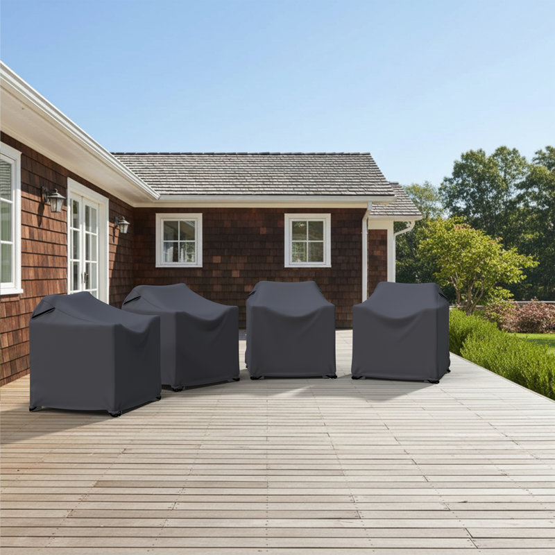 Caggiano Aluminum Outdoor Lounge Chair Covers