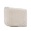 Fauteuil d'appoint rembourré et pivotant Grande Modern-258993682