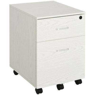 40cm Wide 2 -Drawer File Cabinet