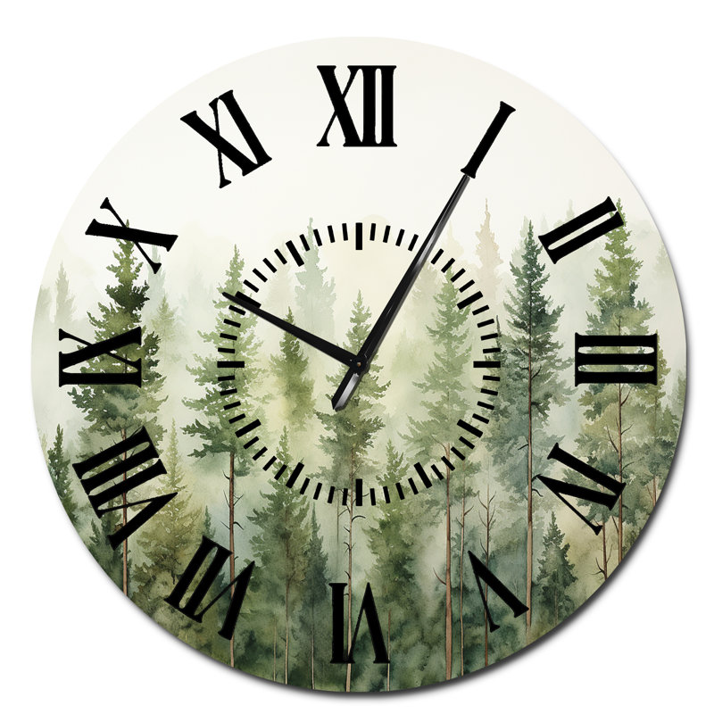 Horloge murale pin, Surdimensionné