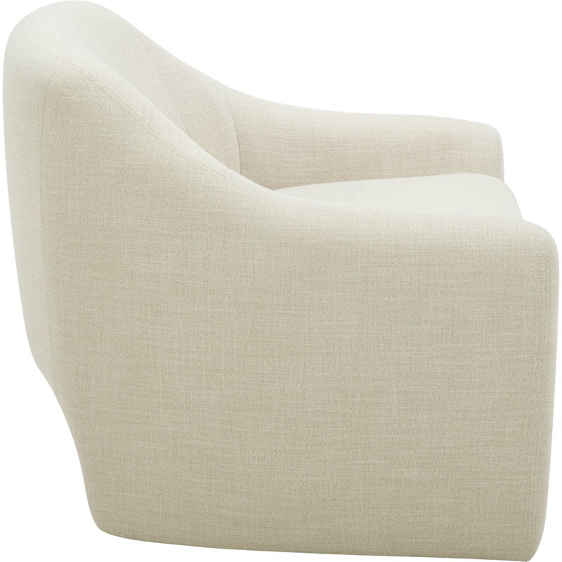 Armchair, Beige Linen