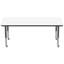 Table rectangulaire d'activités effaçables à sec avec pieds réglables-791962594-765072855-791962606